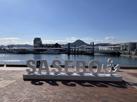 佐世保港のフォトスポット。