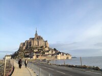 モンサンミシェルは江の島みたいなもの。