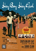 「Finger Runsワンマン"Hey Boy Hey Girl"」フライヤー
