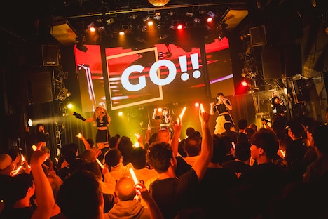 「Finger Runs ワンマンライブ『GO!!』」の様子。（撮影：サトウマリ）