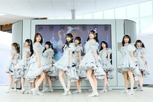 ≠ME「モブノデレラ / 神様の言うとーり！」発売記念イベントの様子。©︎YOANI/KING RECORDS