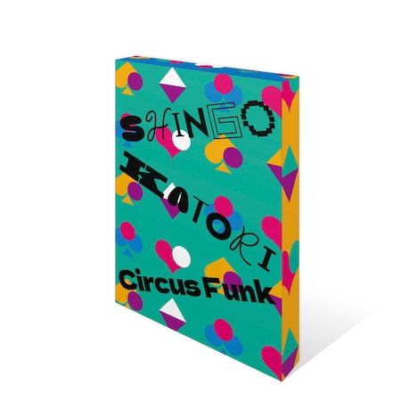 香取慎吾「Circus Funk」Weverse Albums Ver.のパッケージ写真。