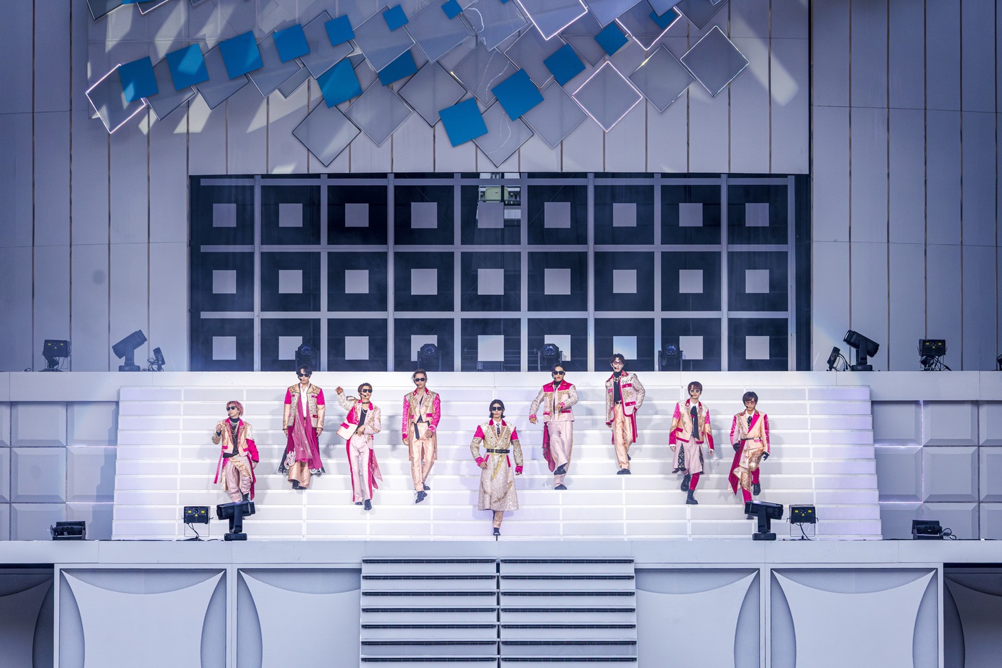 「Snow Man 1st Stadium Live～Snow World～」より東京・国立競技場公園の様子。
