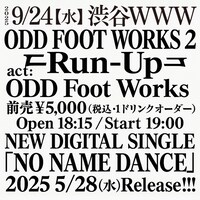 「ODD FOOT WORKS 2 -Run-Up-」告知ビジュアル