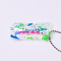 米津玄師「Plazma / BOW AND ARROW」特典サイリウムチャームのデザイン。