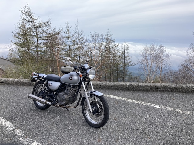 2代目の愛車・スズキST250。