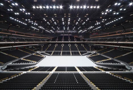 さいたまスーパーアリーナの座席。