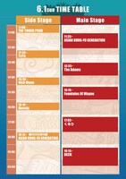 「NANO-MUGEN FES. 2025」6月1日のタイムテーブル。