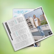 千葉雄喜が登場している雑誌「THE BIG ISSUE JAPAN」503号の誌面。