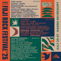 「FUJI ROCK FESTIVAL '25」メインステージ出演者
