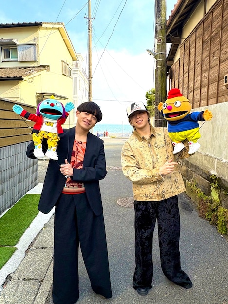 左からKELO、BE:FIRSTのSOTA。（写真提供：NHK）