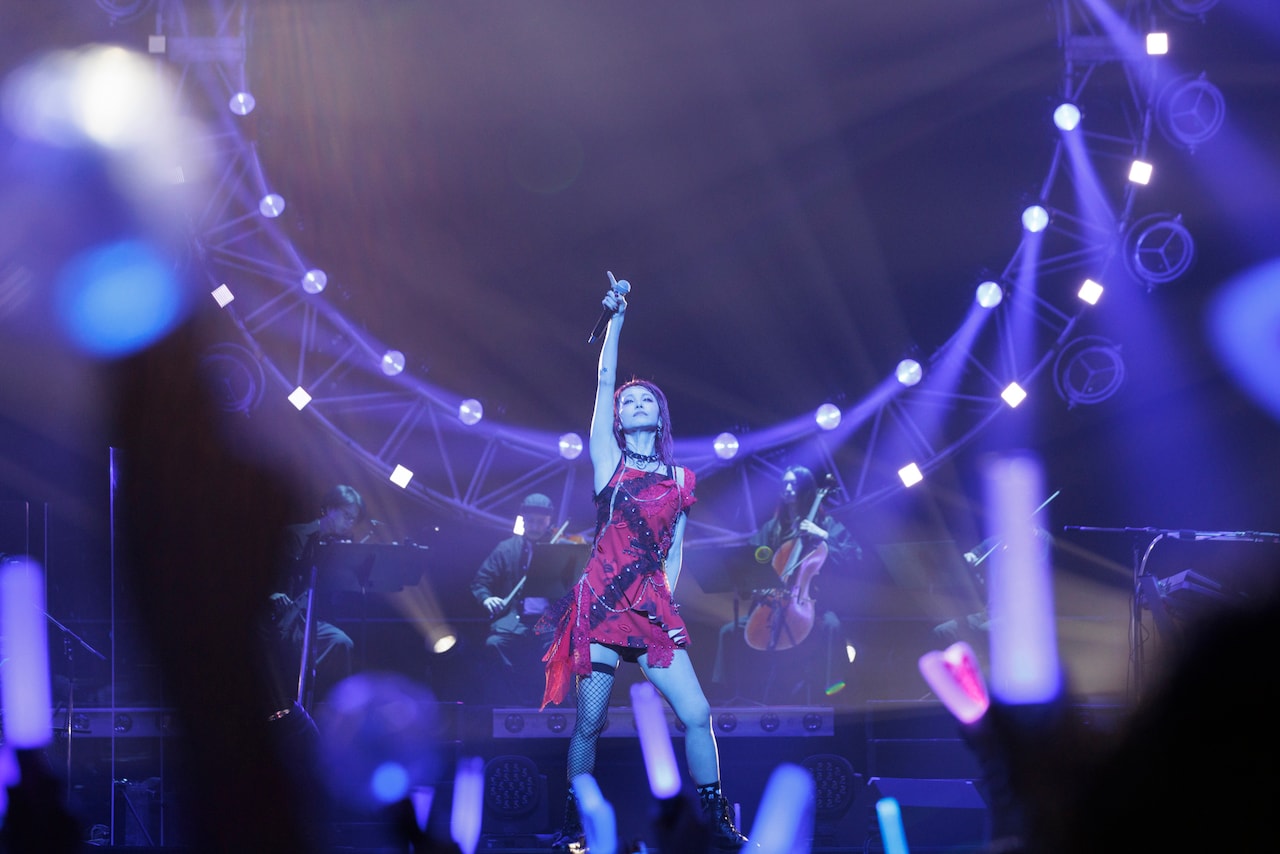 LiSA LiVE is Smile Always～RiP SERViCE～」の様子。（Photo by