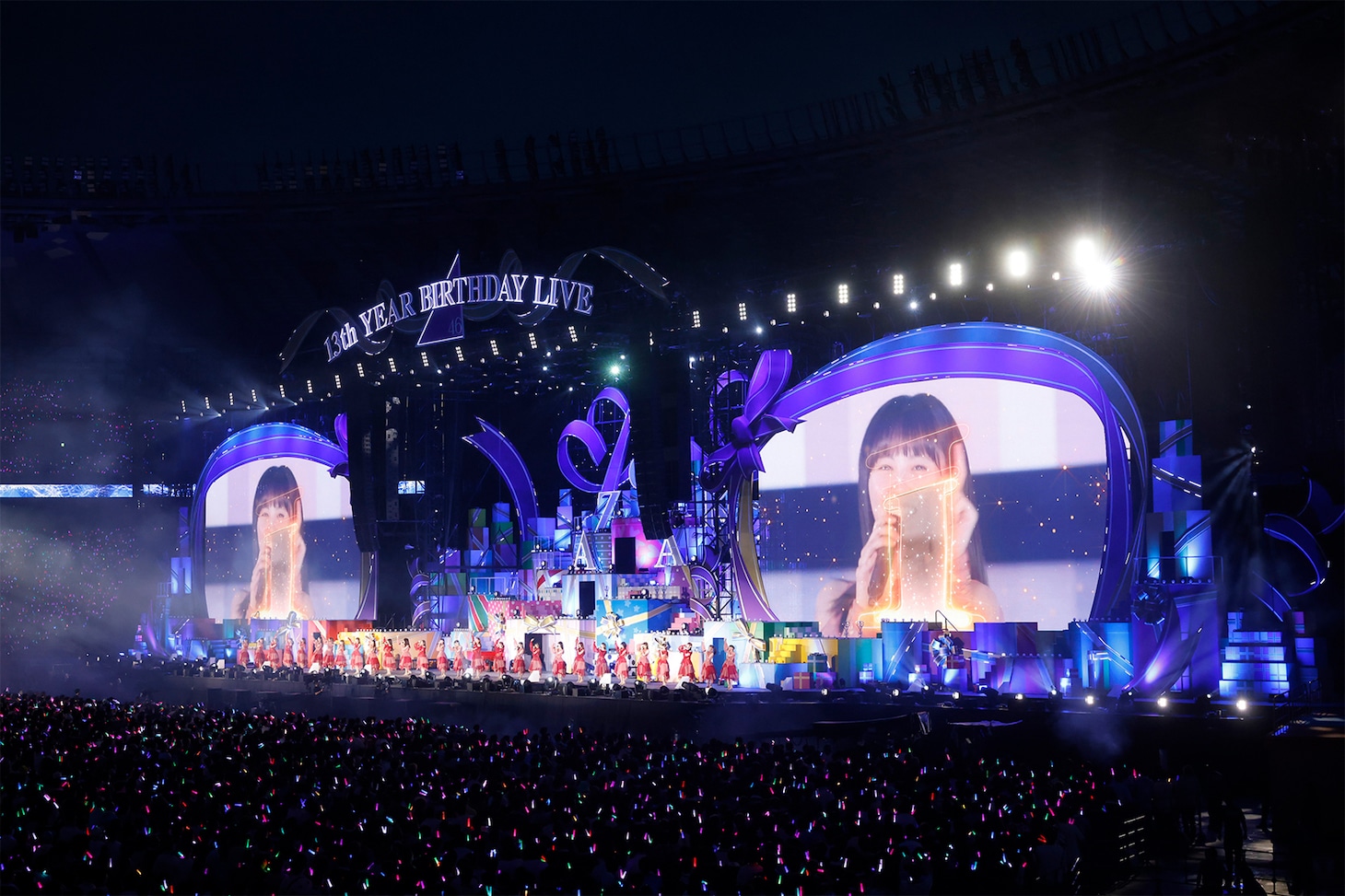 「乃木坂46 13th YEAR BIRTHDAY LIVE」の様子。（撮影：鈴木健太［KENTA Inc.］）