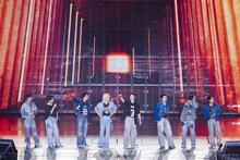 「Stray Kids World Tour ＜dominATE＞」エコパスタジアム公演の様子。（撮影：田中聖太郎）