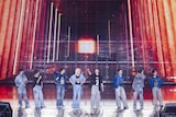 「Stray Kids World Tour <dominATE>」エコパスタジアム公演の様子。(撮影:田中聖太郎)
