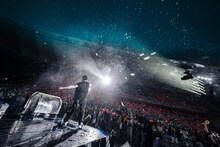 「Stray Kids World Tour ＜dominATE＞」エコパスタジアム公演の様子。（撮影：田中聖太郎）