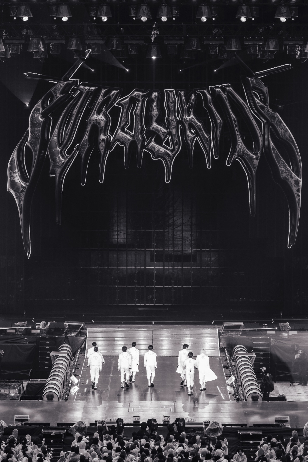 「Stray Kids World Tour ＜dominATE＞」エコパスタジアム公演の様子。（撮影：田中聖太郎）