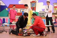 「火曜は全力！ 華大さんと千鳥くん」の様子。©カンテレ