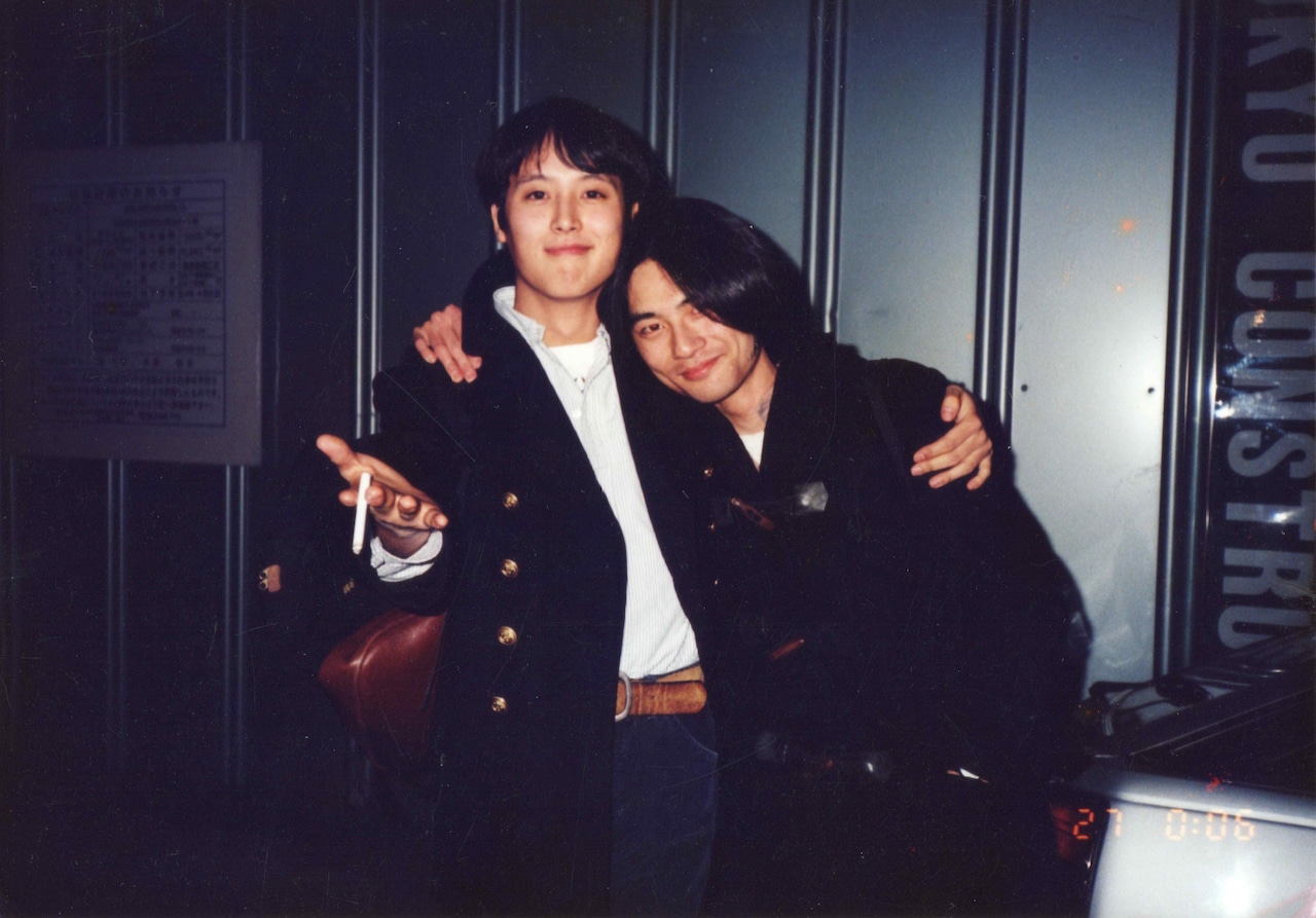 片寄と木暮。(提供:片寄明人)