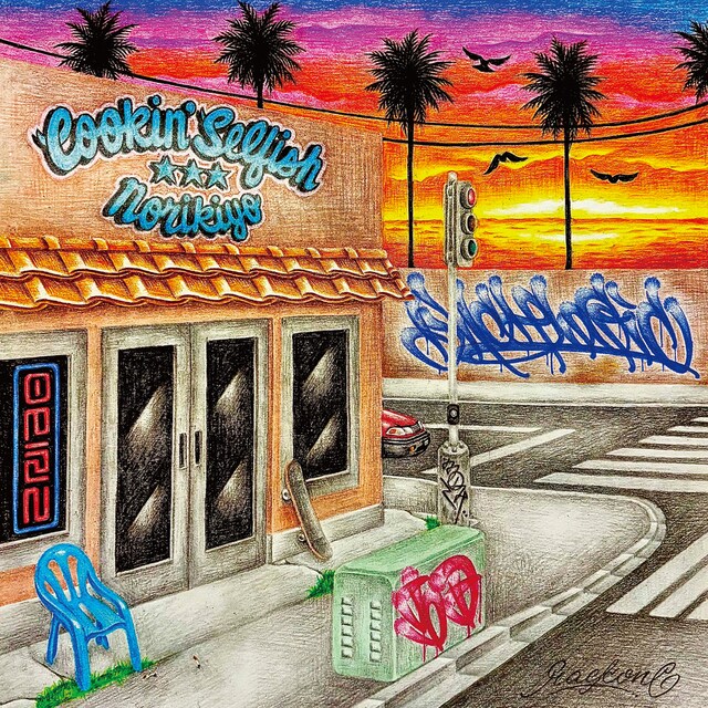 NORIKIYO「Cookin' Selfish」ジャケット