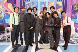 Hey! Say! JUMPとCUTIE STREET、今夜「週刊ナイナイミュージック」出演