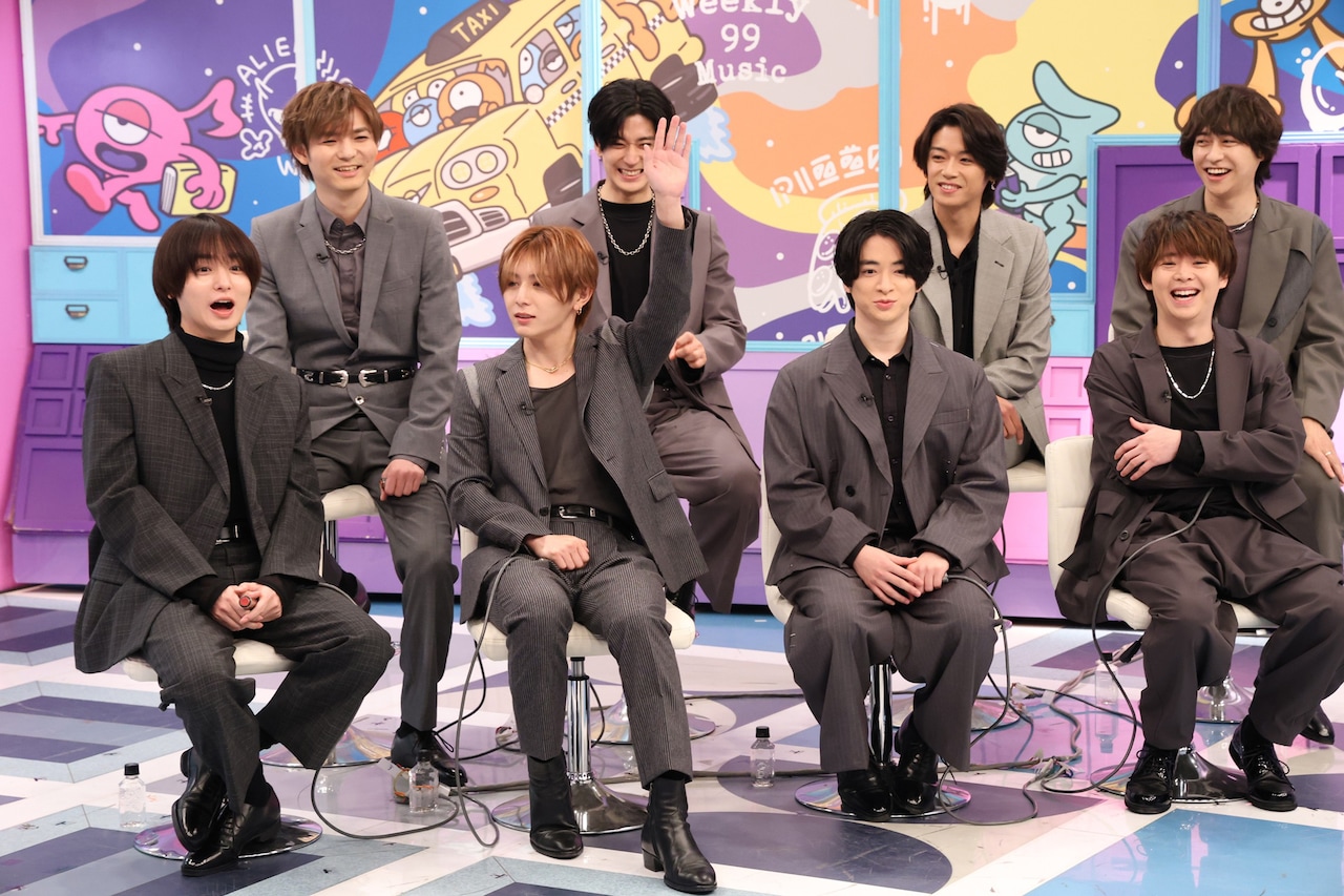 ナインティナインとHey! Say! JUMP。©︎フジテレビ - Hey! Say