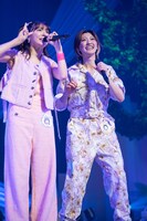 中山莉子（左）と小林歌穂（右）。