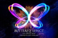 「FANTASTICS LIVE TOUR 2025 "BUTTERFLY EFFECT" -FLY WITH YOU-」告知ビジュアル