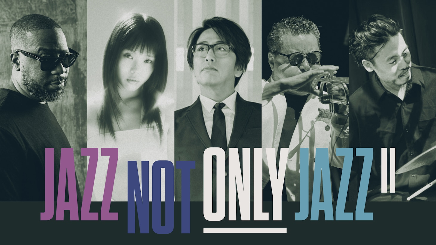 「JAZZ NOT ONLY JAZZ II」ビジュアル