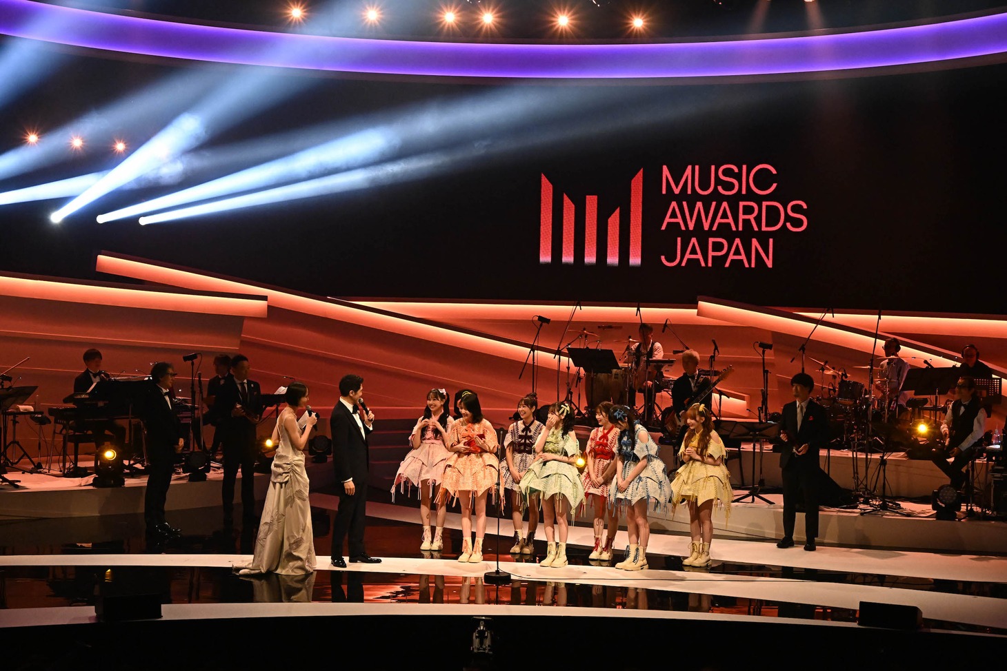 「MUSIC AWARDS JAPAN」授賞式の様子。©CEIPA / MUSIC AWARDS JAPAN2025