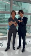 トム・クルーズと阿部亮平（Snow Man）。©︎日本テレビ