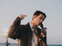 マーク（NCT 127）。「ONENESS -MARK（NCT）-」より。（photo by Takumi Kawashita）