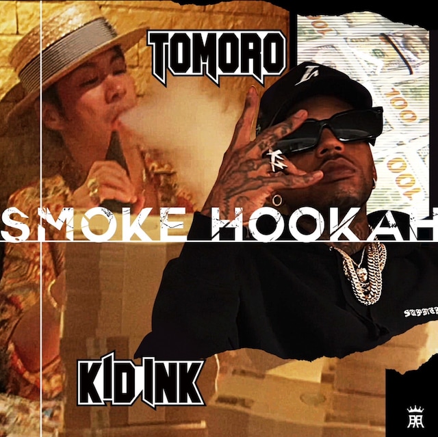 TOMORO, KID INK「SMOKE HOOKAH」ジャケット