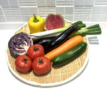 目黒蓮のために用意された「“だけ旨”料理」の候補野菜。この中から目黒が選んだのは