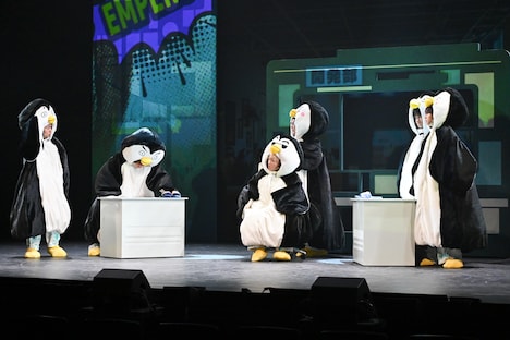 ペンギンになった7ORDER。