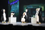 ペンギンになった7ORDER。