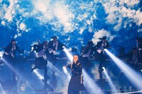 AI、Awich、NENE、MaRIの「MUSIC AWARDS JAPAN 2025」でのステージの様子。©CEIPA /MUSIC AWARDS JAPAN2025