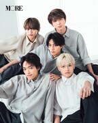 「MORE Summer 2025」のtimelesz連載内ページより。©「MORE Summer 2025 」/集英社 撮影/田形千紘