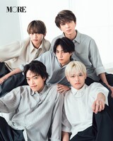 「MORE Summer 2025」のtimelesz連載内ページより。©「MORE Summer 2025 」/集英社 撮影/田形千紘