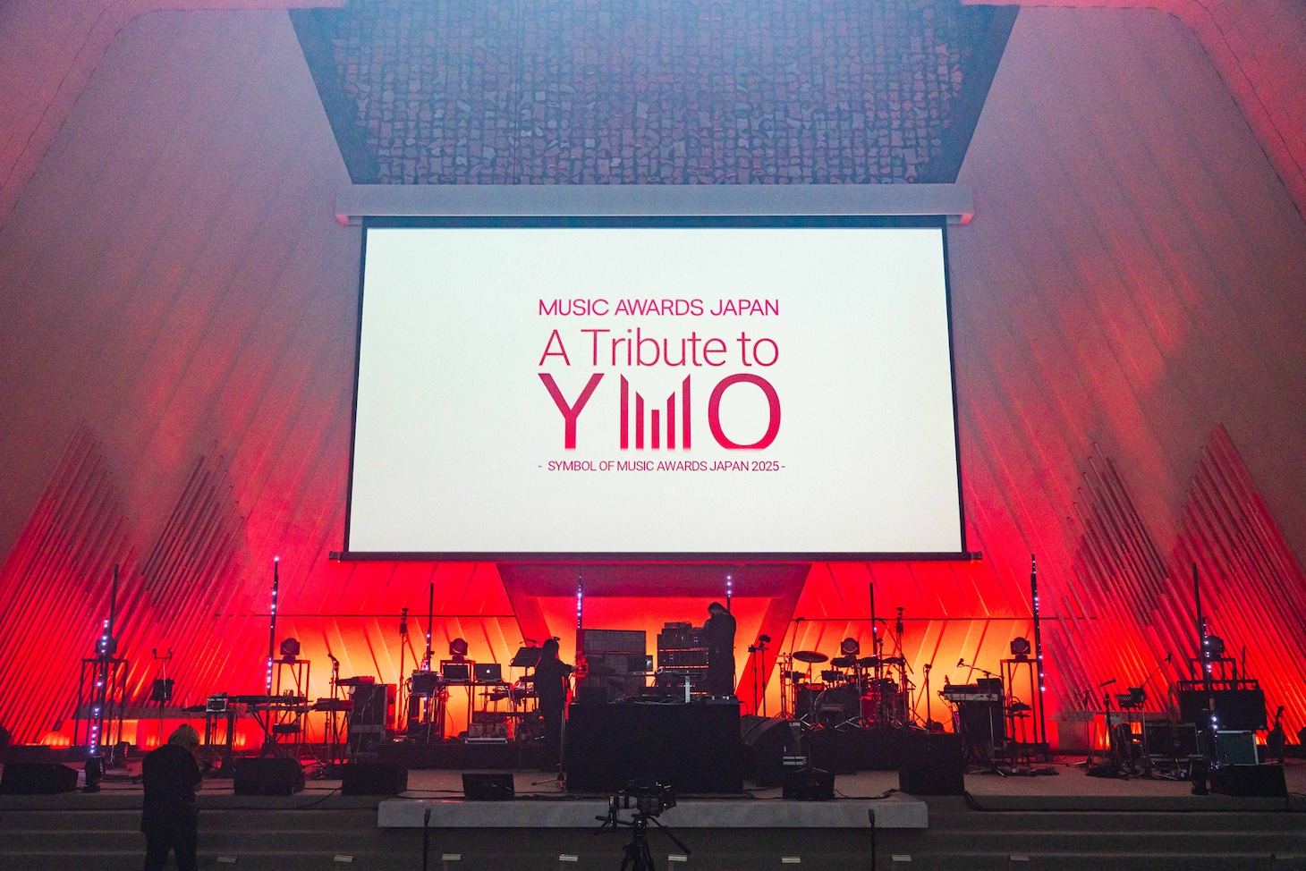 「MUSIC AWARDS JAPAN A Tribute to YMO - SYMBOL OF MUSIC AWARDS JAPAN 2025-」会場の様子。 ©CEIPA / MUSIC AWARDS JAPAN 2025