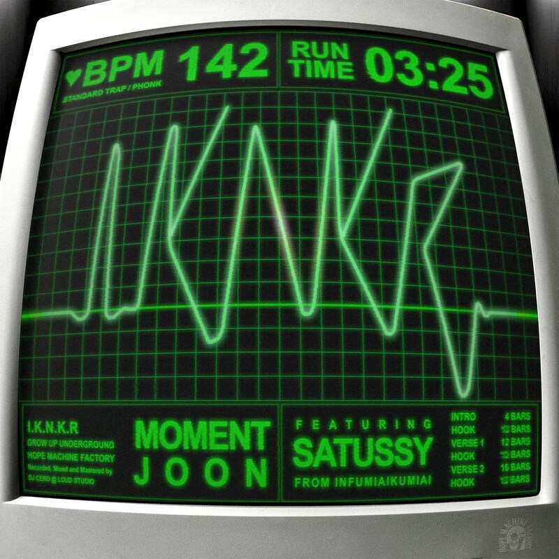 Moment Joon「I.K.N.K.R.」配信ジャケット