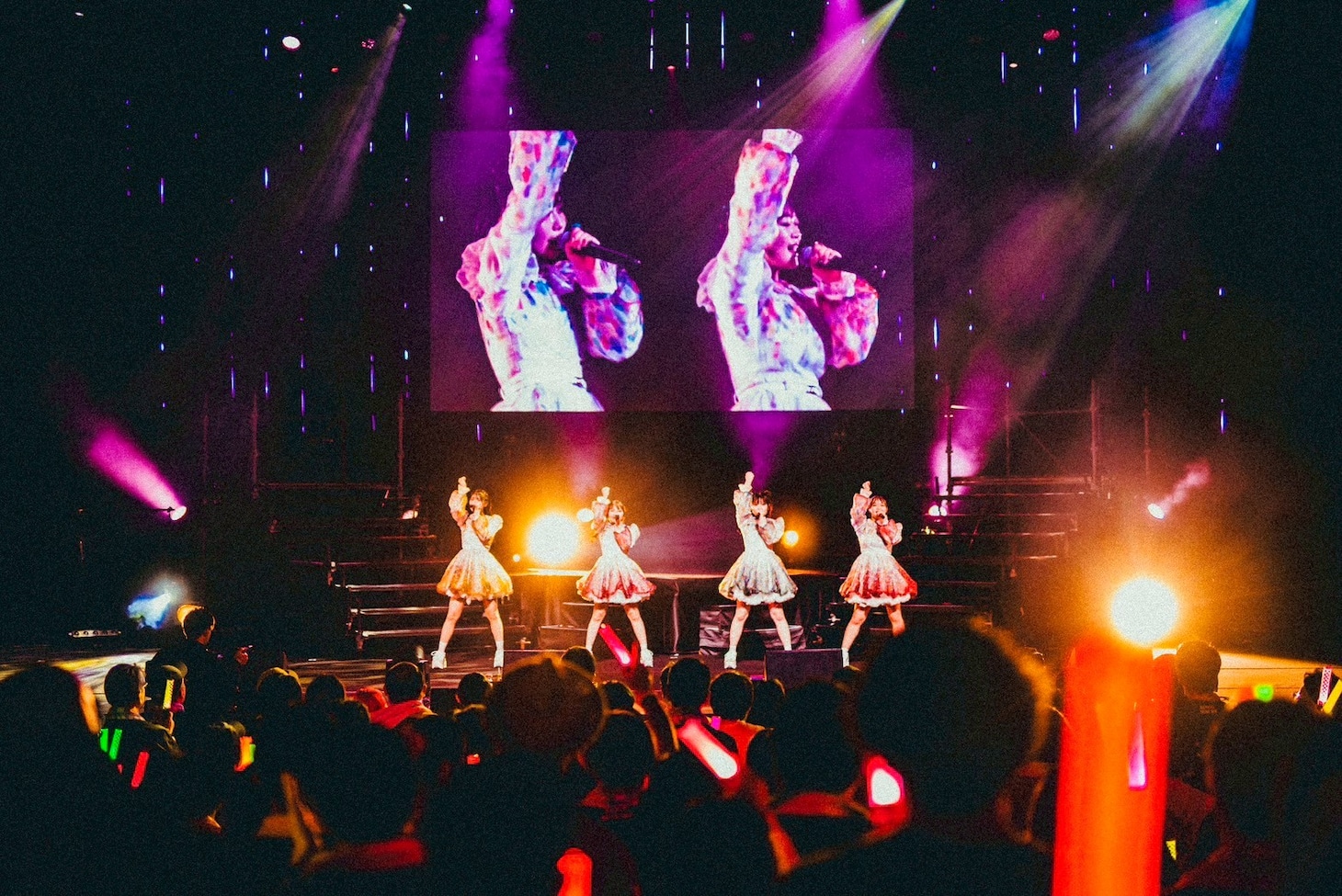 青森・リンクステーションホール青森で行われた「りんご娘 25th Anniversary Live “Dream”」の様子。