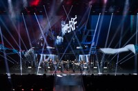 「2025 INI 3RD ARENA LIVE TOUR『XQUARE』」神奈川・Kアリーナ横浜公演の様子。©LAPONE ENTERTAINMENT