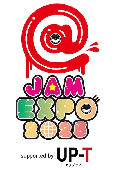 「@JAM EXPO 2025 supported by UP-T」ロゴ