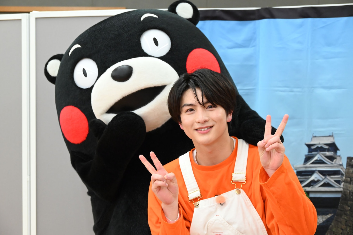 くまモンとハル。