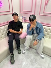 般若とAK-69。©︎AbemaTV,Inc.