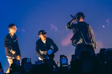 PUNPEE、Kohjiyaを迎えて「DNA」を披露するBIM。（Photo by Taio Konishi）