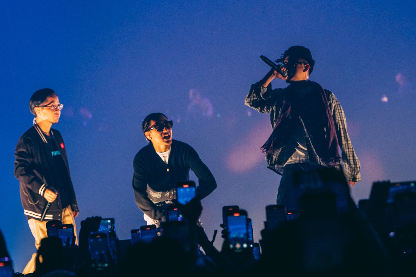 PUNPEE、Kohjiyaを迎えて「DNA」を披露するBIM。（Photo by Taio Konishi）