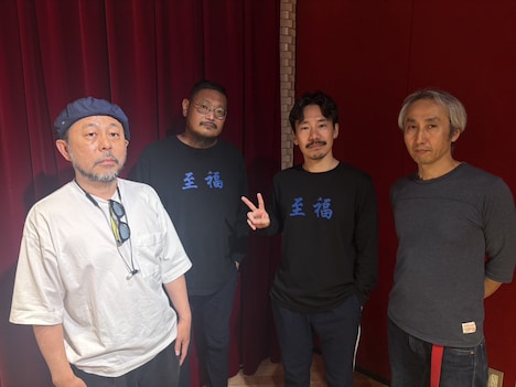 左からSANO、原昌和、小松正宏。