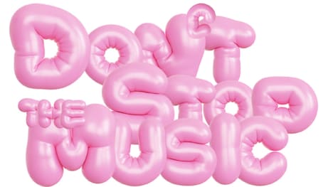 AMEFURASSHI「Don't stop the music」ミュージックビデオのサムネイル。